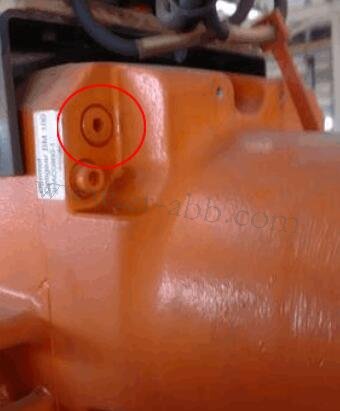 ABB IRB2600機(jī)器人各軸油口位置