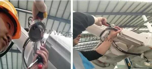 ABB機(jī)器人IRB6640四軸伺服電機(jī)更換服務(wù)