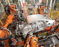 ABB機器人鋁合金車架焊接節(jié)氣裝置